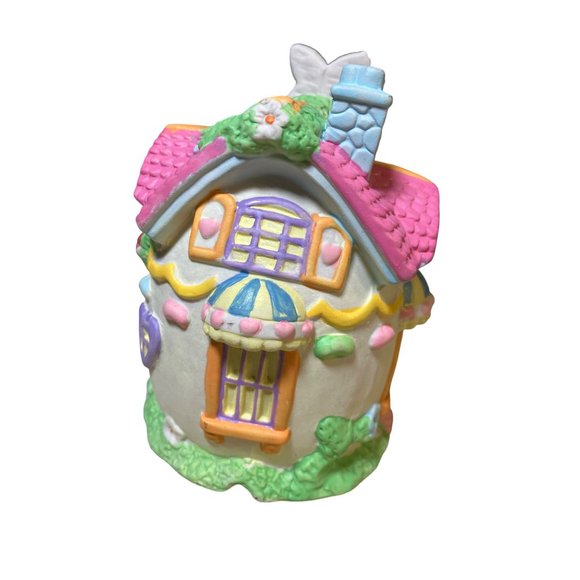 Easter Bunny Rabbit Village Candy Shop Ceramic Decor - Picture 3 of 8